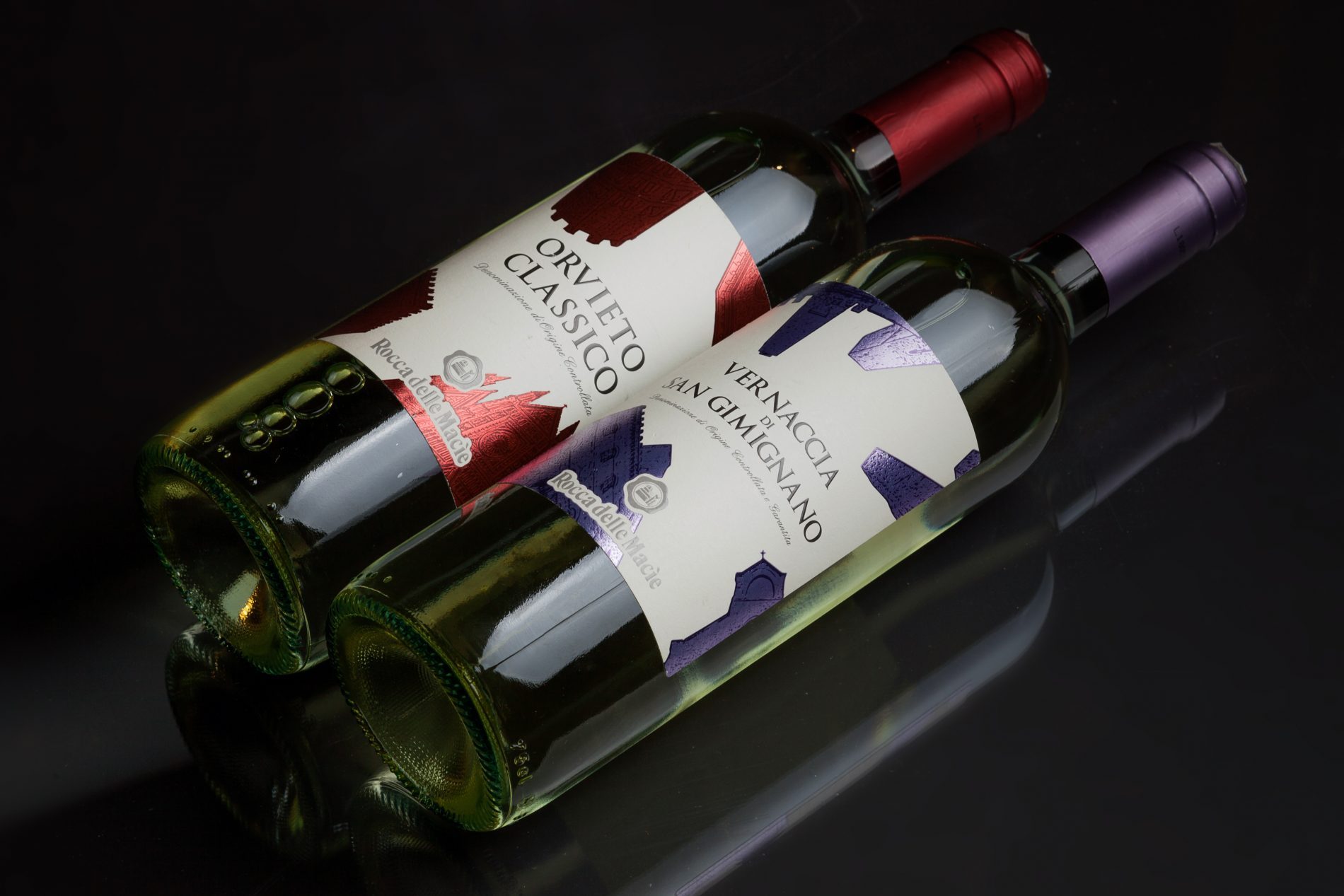 Vernaccia ed Orvieto – Etichette